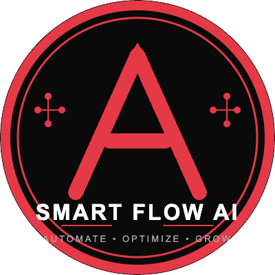 Smart Flow AI logo automate optimize grow Maurice